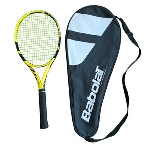 Babolat Boost Drive Tennis Racquet 100 Sq In 300g L4 4 1/2” Yellow Black w/ Case